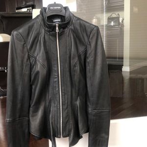 BEBE real leather jacket